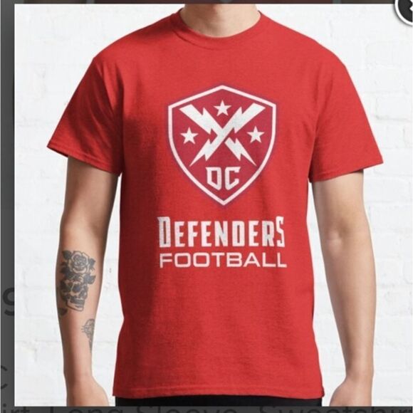 DC Defenders Official Team Wear T-shirt NWT Official gear Collectible - Picture 1 of 8